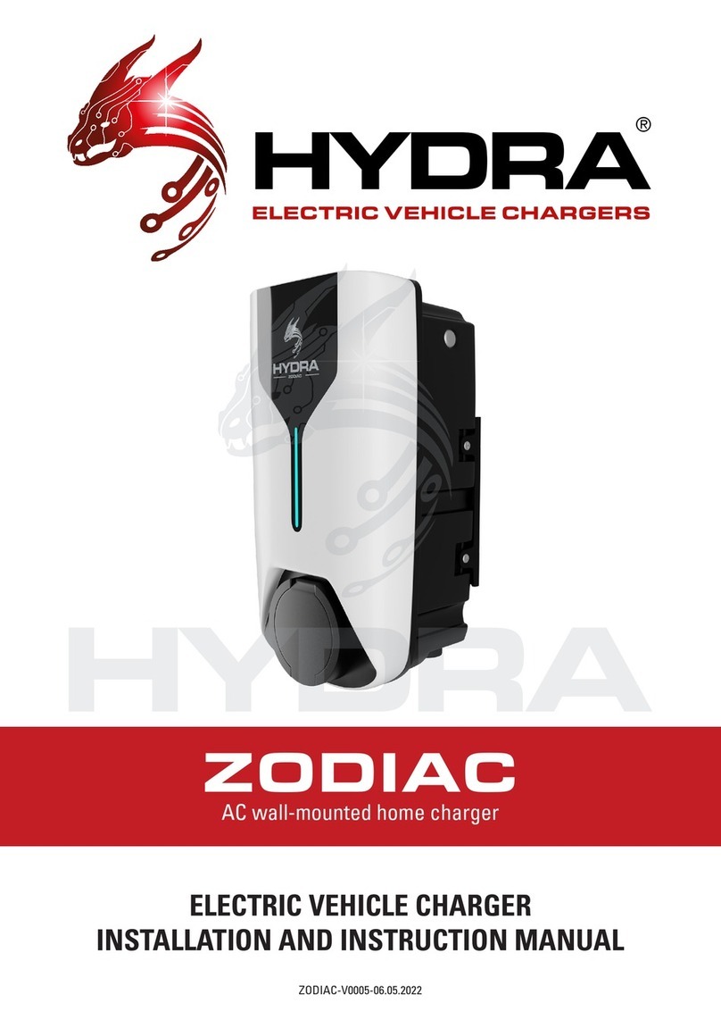 Hydra ZODIAC Installation and instruction manual
