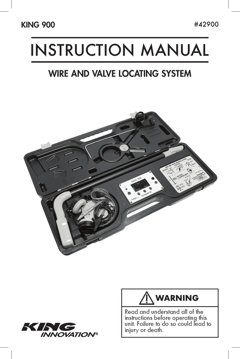 King Innovation KING 900 instruction manual King Innovation KING 900 instruction manual