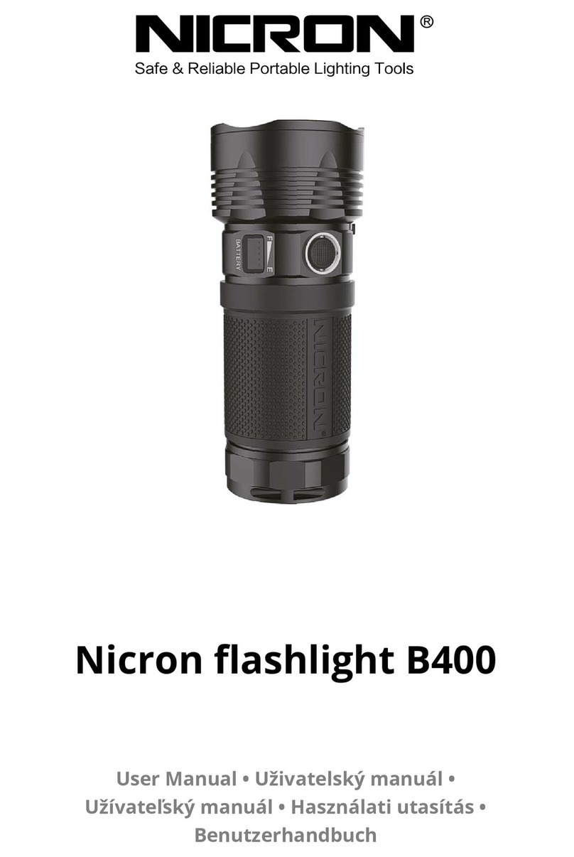 Nicron B400 user manual