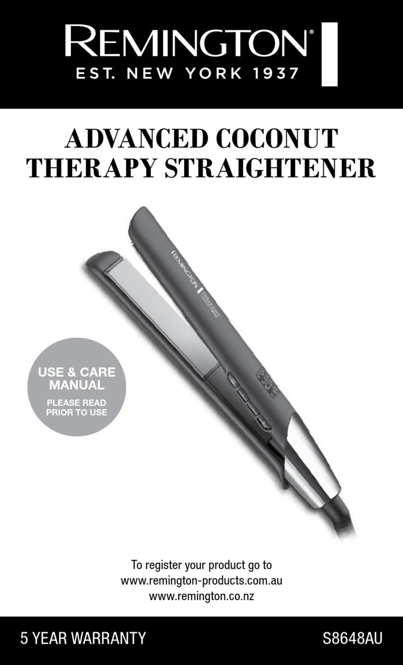 Remington S8648AU User manual