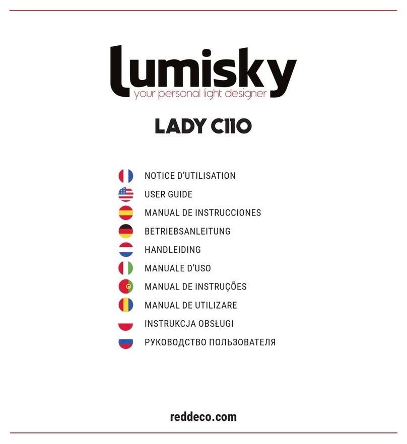 Lumisky LADY C110 user guide