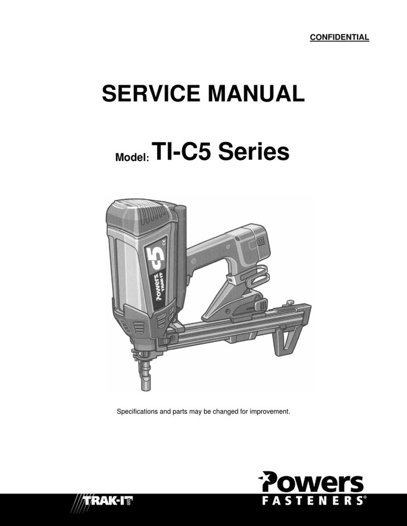 Powers Fasteners TI-C5 Series User manual