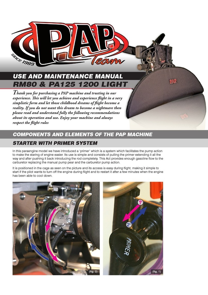 P.AP. Team RM80 Use and maintenance manual
