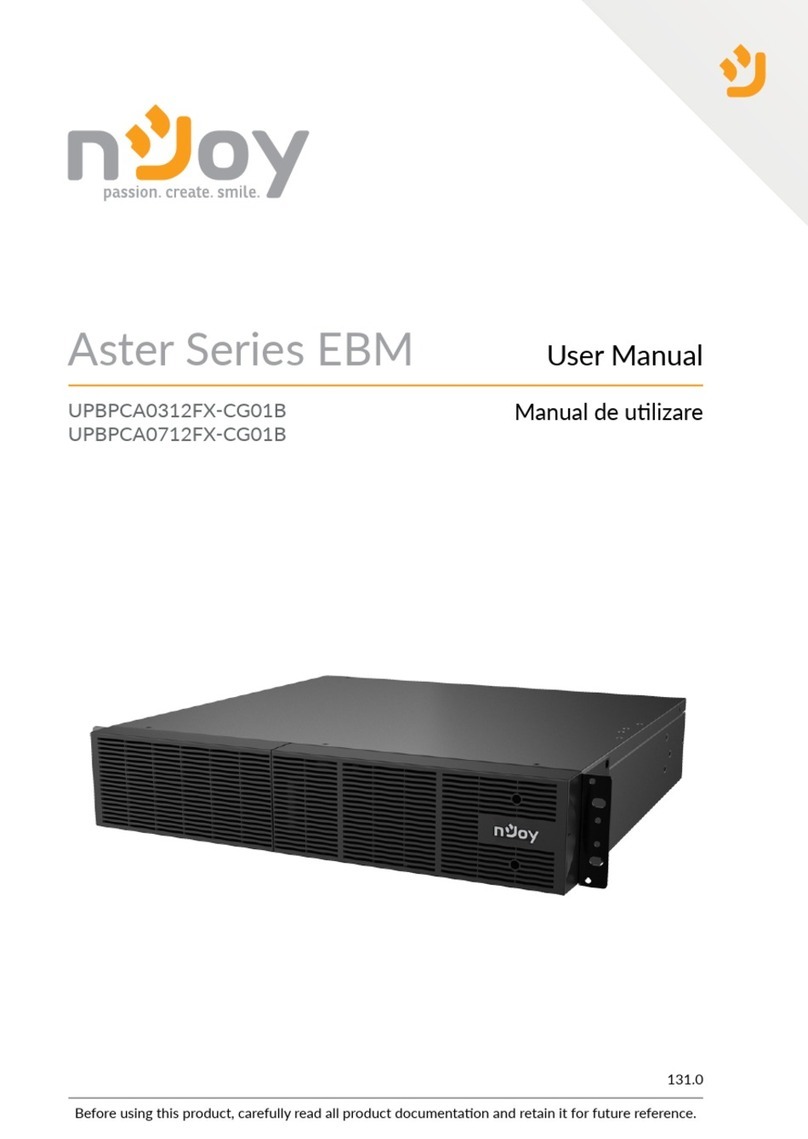 Njoy Aster Series user manual