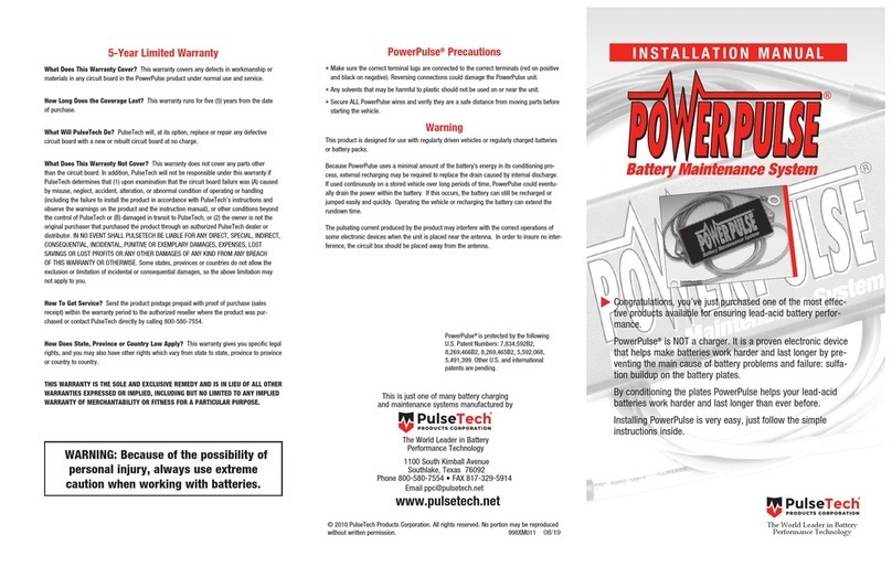 PulseTech PowerPulse installation manual