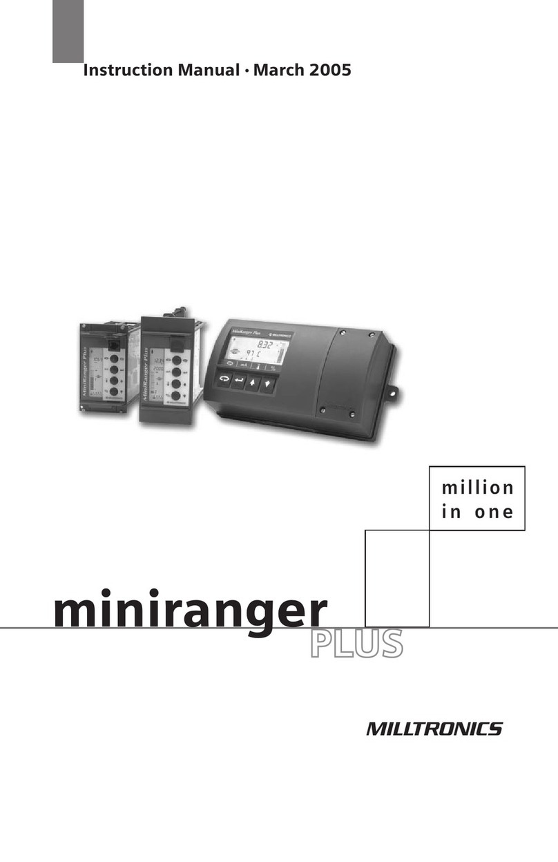 Milltronics miniranger plus instruction manual