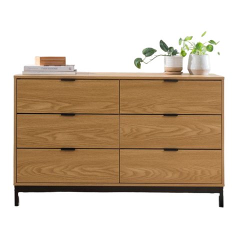 Mocka Jack Six Drawer User manual