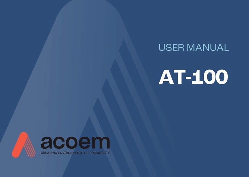ACOEM AT-100 user manual