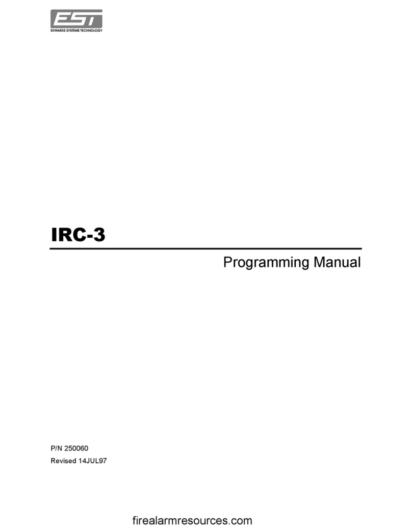 EDWARDS SYSTEMS TECHNOLOGY IRC-3 Owner's manual