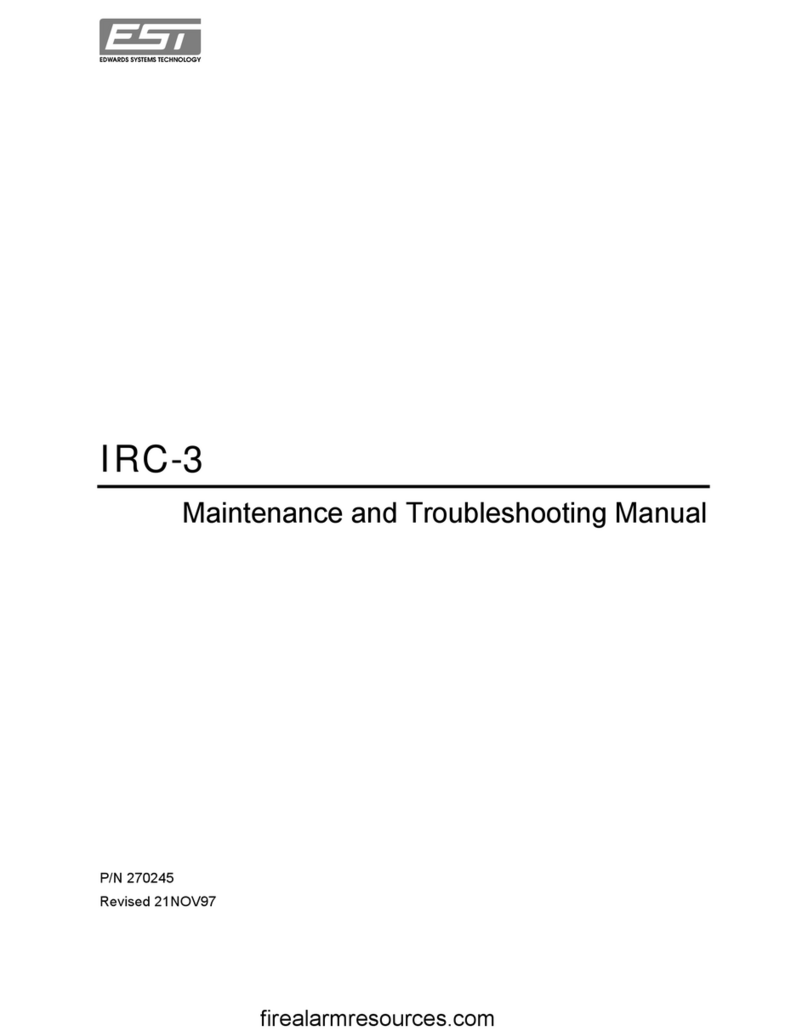 EDWARDS SYSTEMS TECHNOLOGY IRC-3 Programming manual