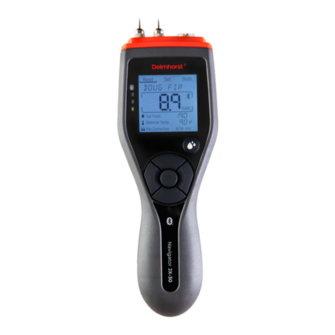 Delmhorst Navigator Series quick start guide