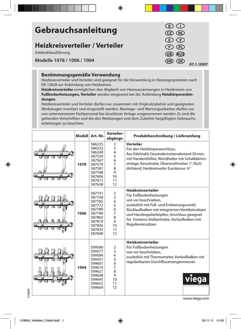 Viega 1078 Instructions for use