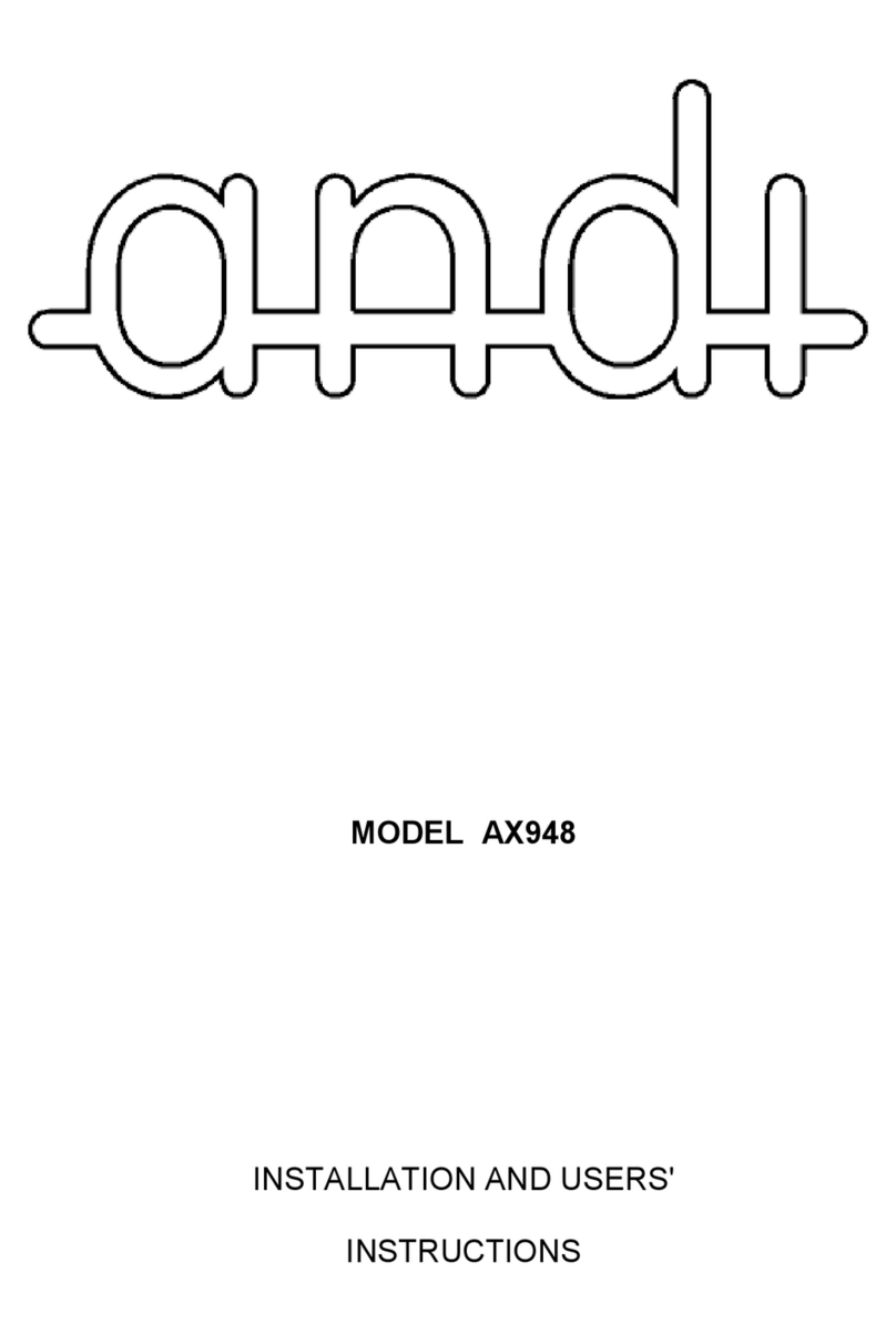 ANDI AX948 manual