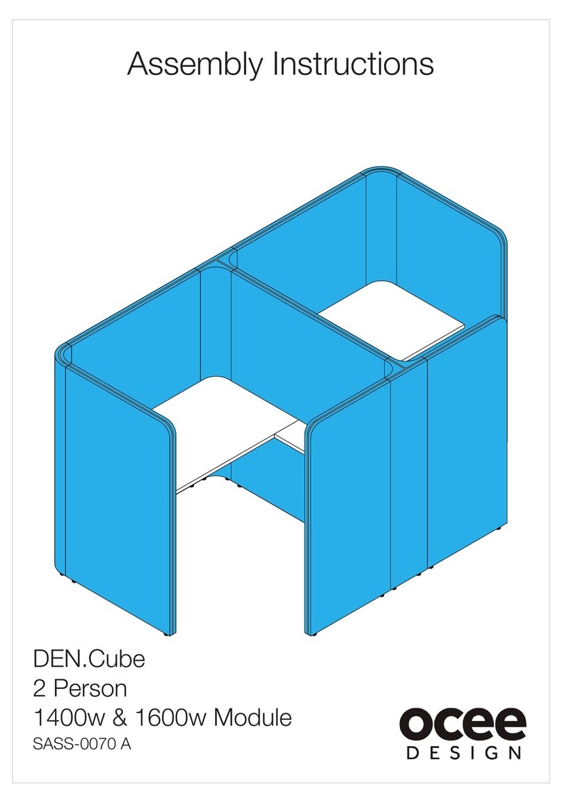 OCEE DESIGN DEN.Cube User manual