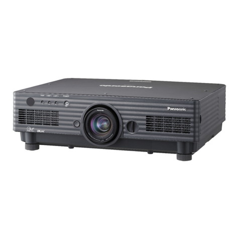 Panasonic PT-D5700U - XGA DLP Projector Service manual