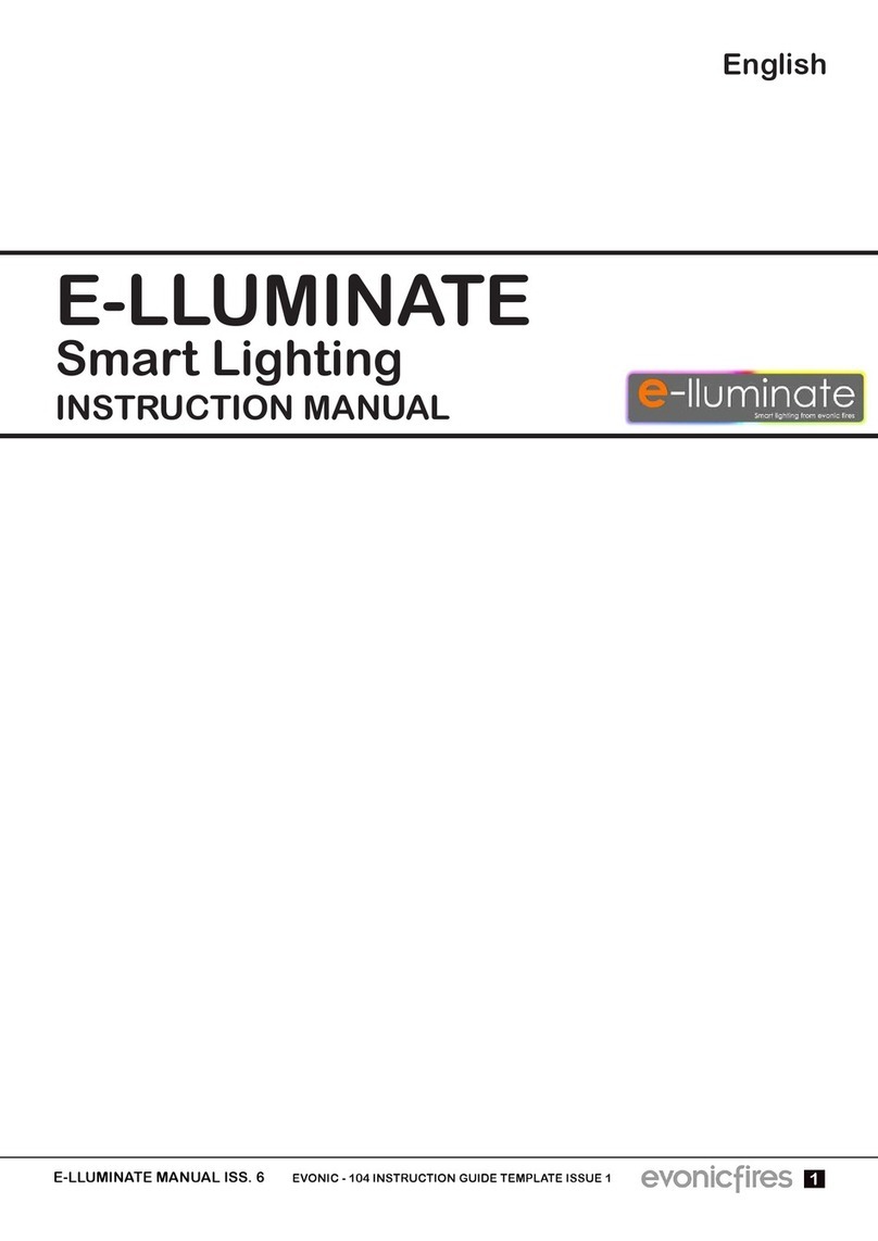 Evonicfires E-LLUMINATE instruction manual