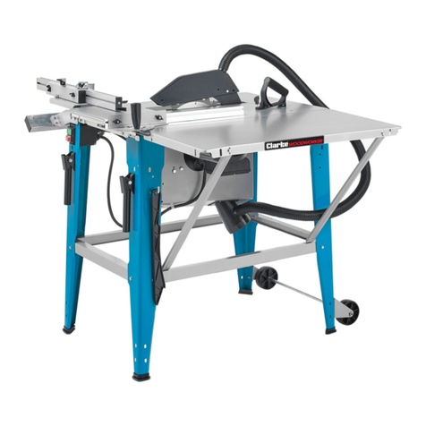 Clarke WOODWORKER CCS12B Instruction Manual