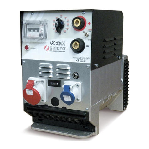 Sincro ARC 300 Series Use and maintenance manual Sincro ARC 300 Series Use and maintenance manual