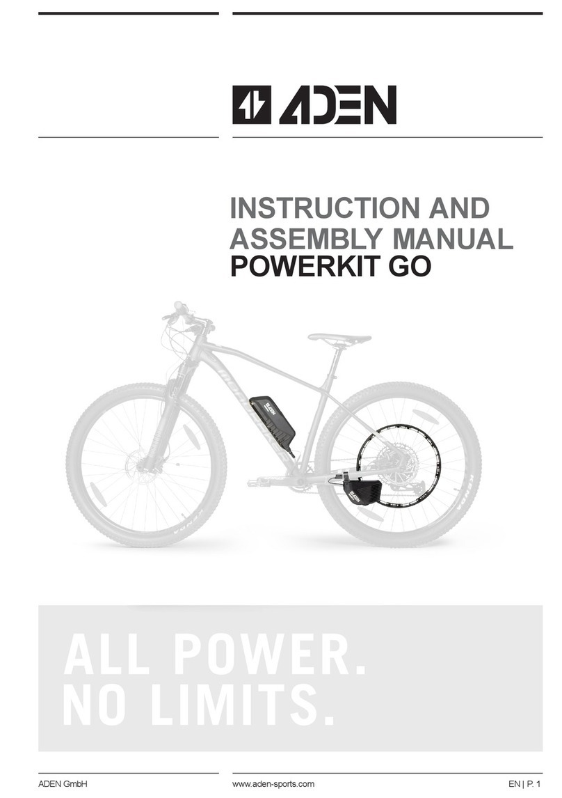ADEN POWERKIT GO Instruction and assembly manual