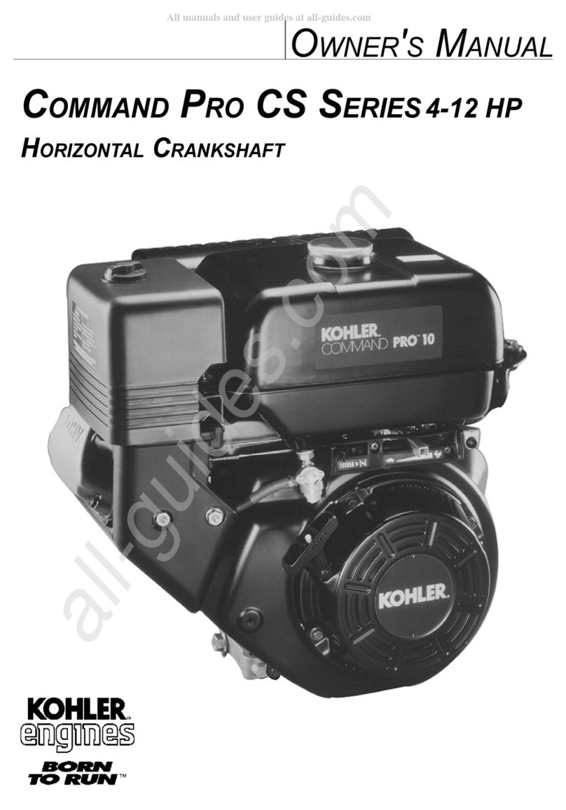 Kohler Command Pro CS Series owner's manual Kohler Command Pro CS Series owner's manual