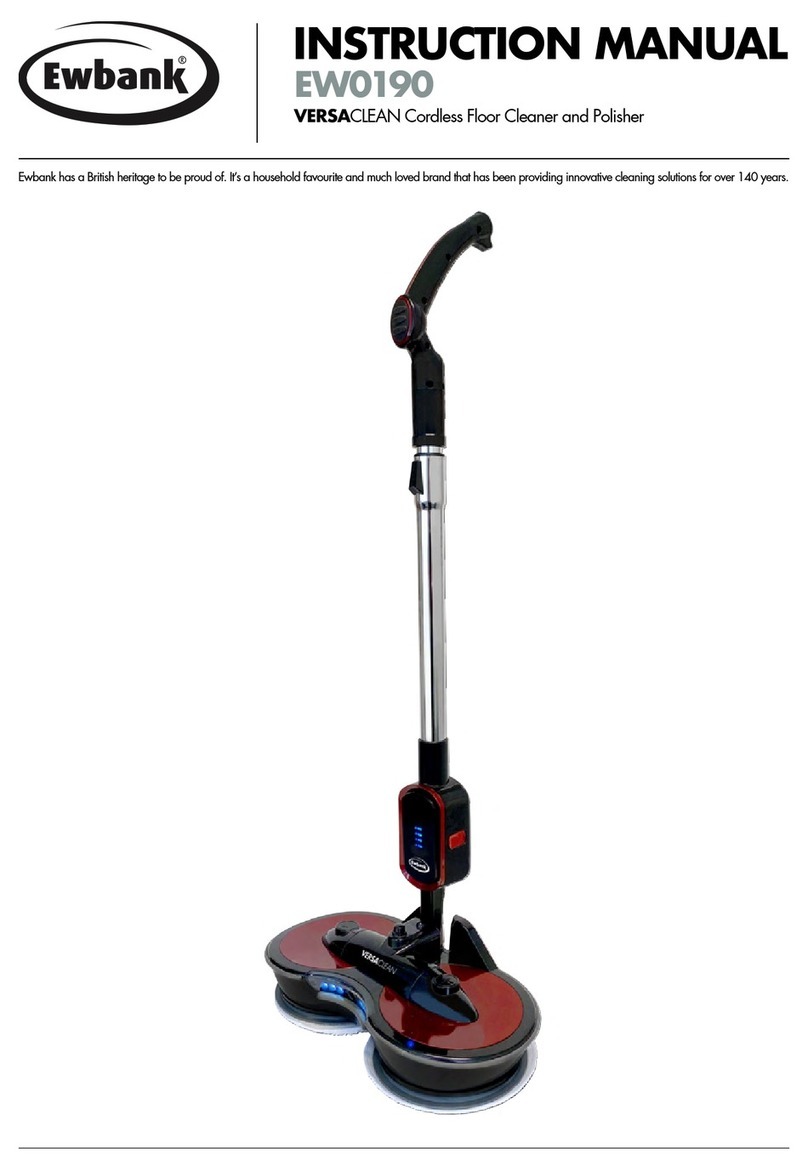 Ewbank VERSACLEAN EE0190 User manual