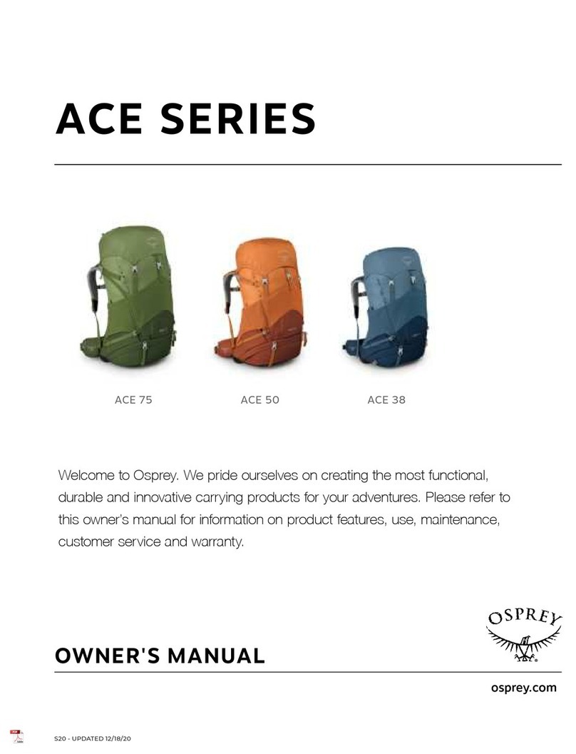 Osprey Ace Series User manual Osprey Ace Series User manual
