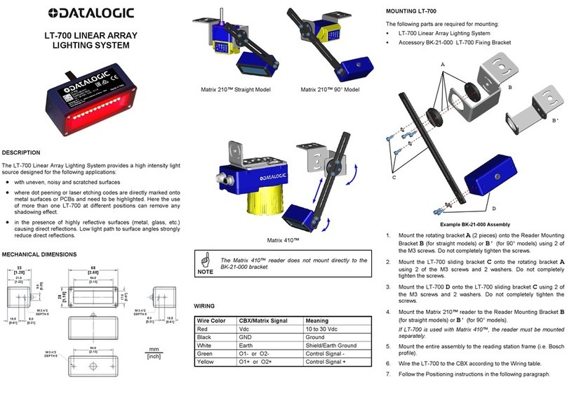 Datalogic LT-700 quick start guide