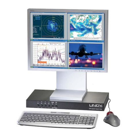 Lindy CPU Switch Quad View User manual Lindy CPU Switch Quad View User manual