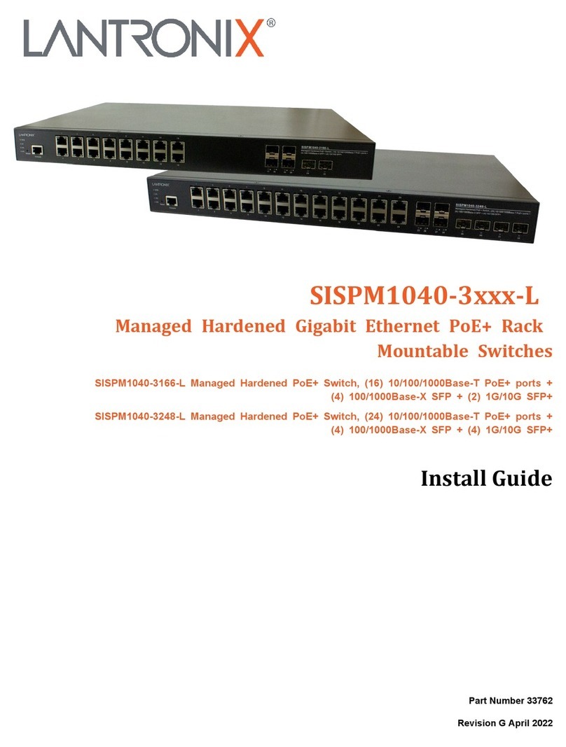 Lantronix SISPM1040-3 L Series User manual