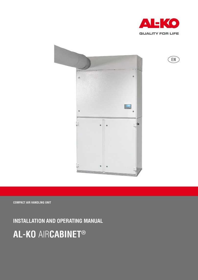 AL-KO AIRCABINET Installation and operating manual
