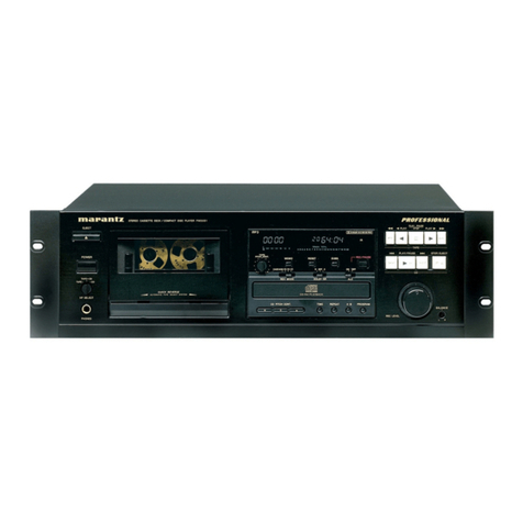 Marantz PMD351 N1B Service manual
