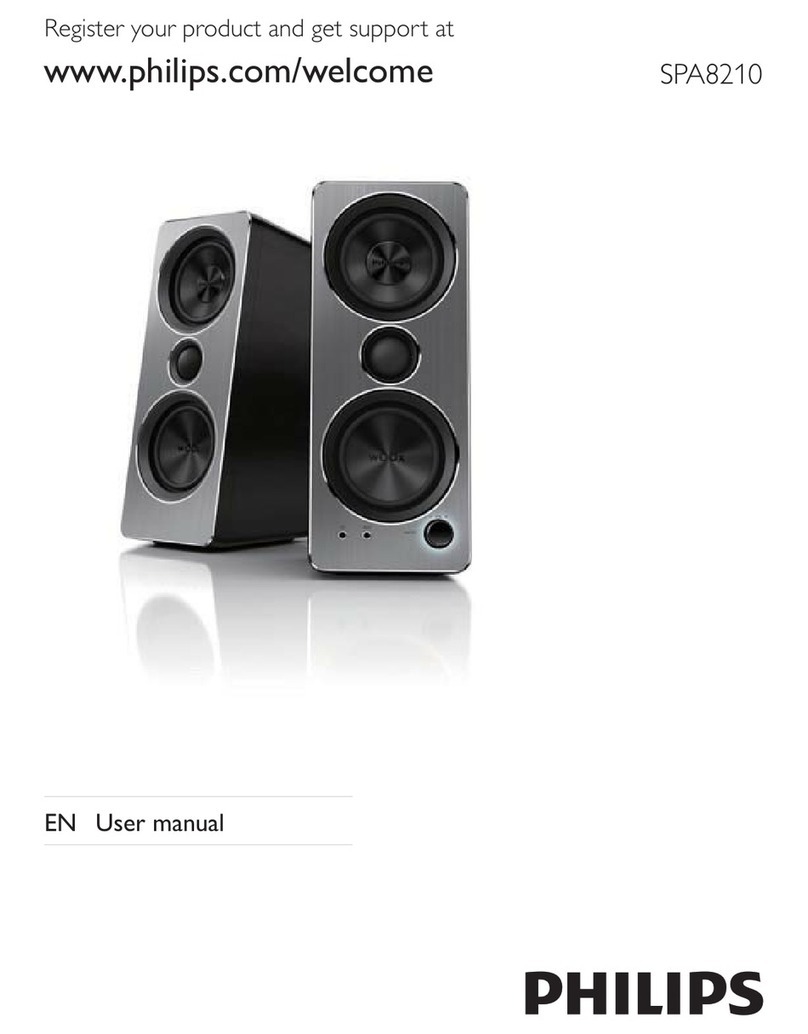 Philips SPA8210 user manual
