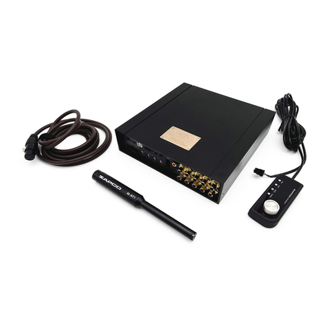 zapco DSP-Z8 IV AT User manual zapco DSP-Z8 IV AT User manual