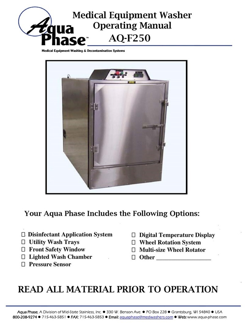Aqua Phase AQ-F250 operating manual