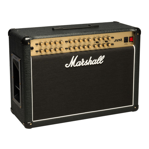 Marshall Amplification JVM 4 Series user manual