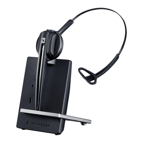 EPOS SENNHEISER IMPACT D 10 USB ML User manual