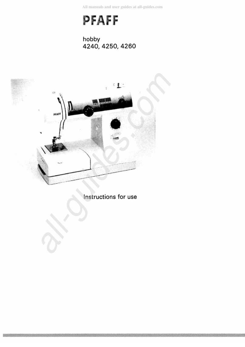 Pfaff hobby 4240 User manual