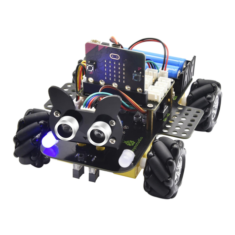 Eckstein komponente Keyestudio 4WD Mecanum Robot Car manual