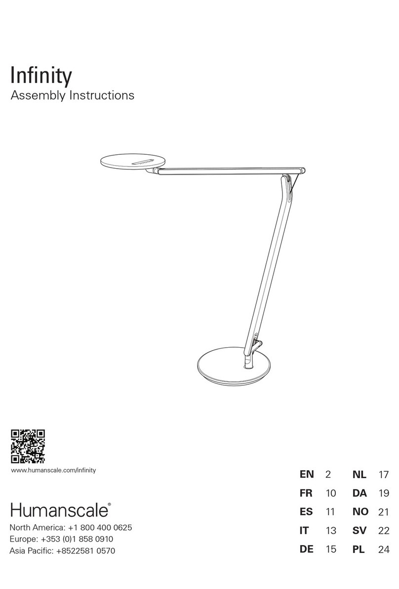 Humanscale Infinity Assembly instructions