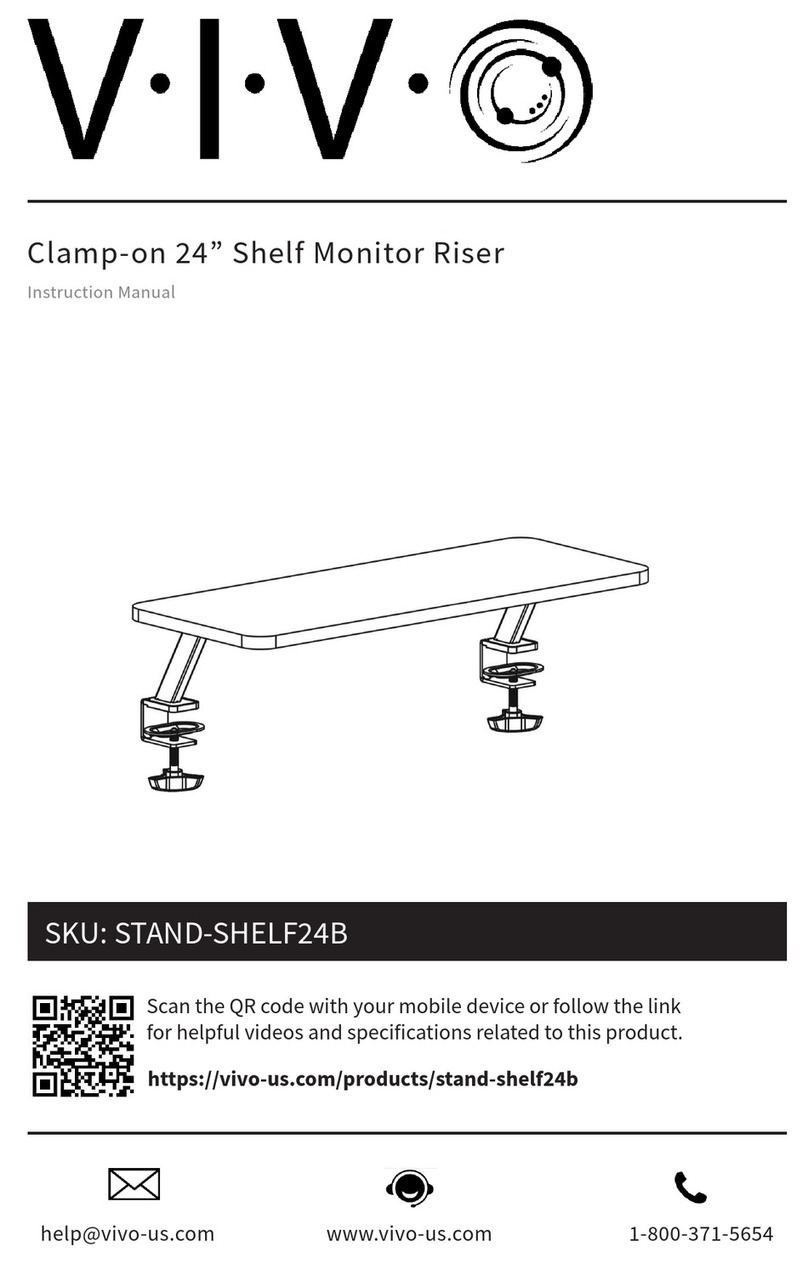 Vivo STAND-SHELF24B User manual