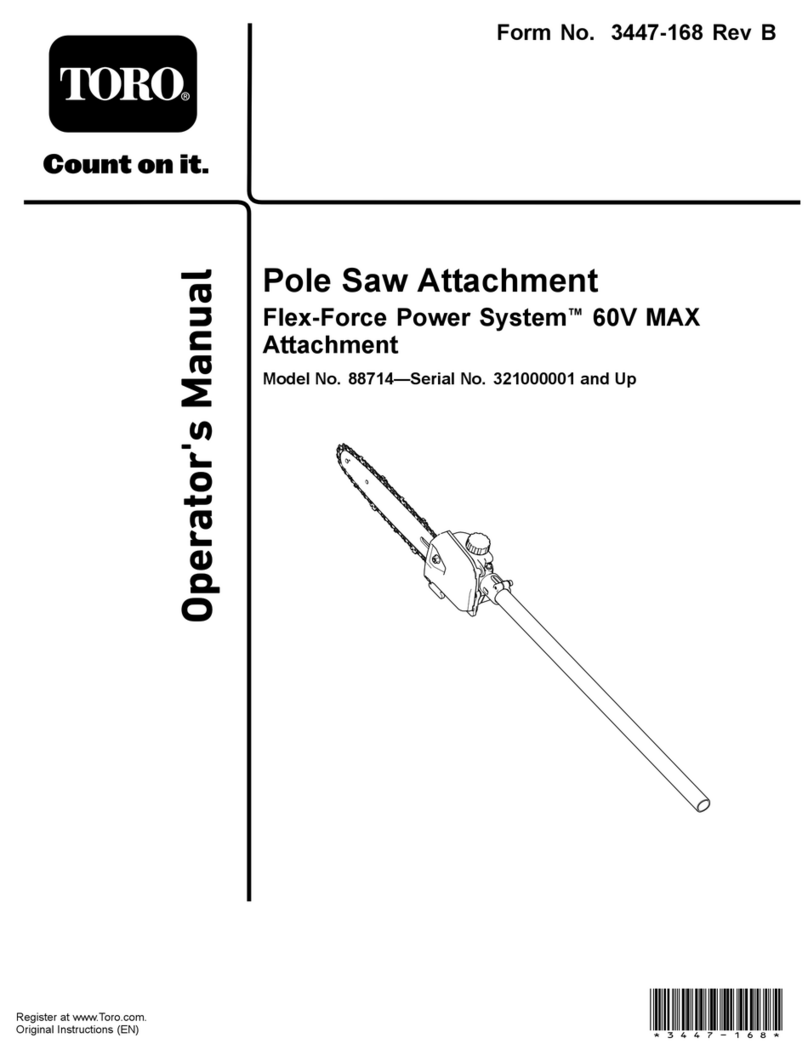 Toro Flex-Force Power System 88714 User manual