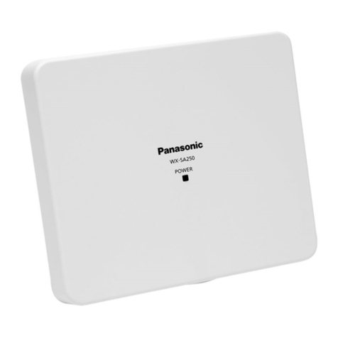 Panasonic WX-SA250P User manual