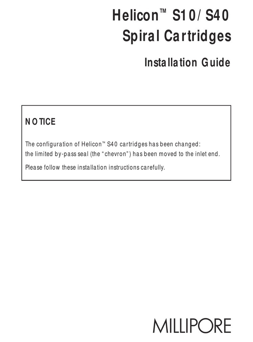 Millipore Helicon S10 installation guide Millipore Helicon S10 installation guide
