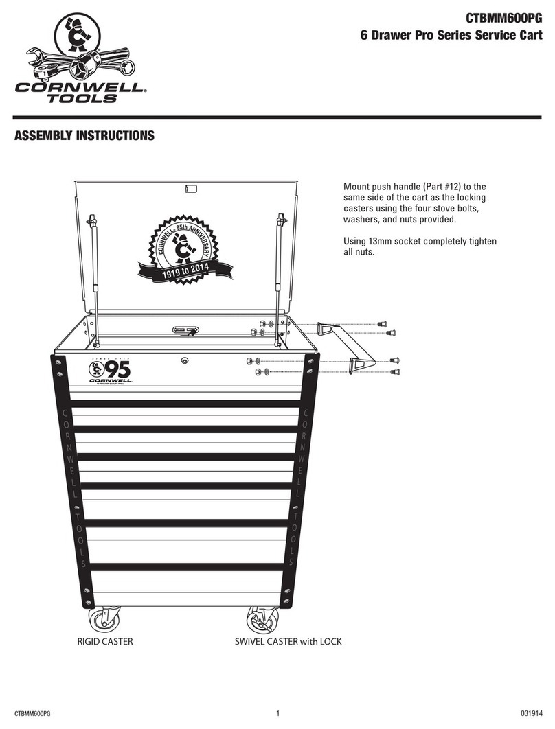 Cornwell Tools Pro Series User manual