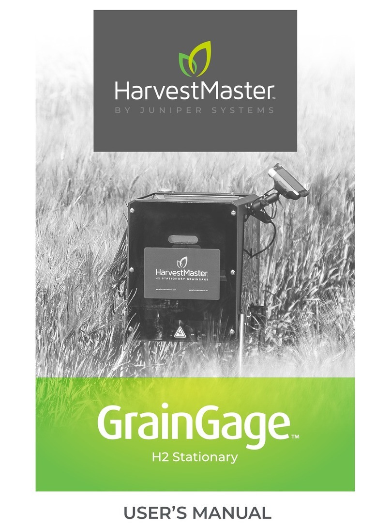 Juniper HarvestMaster GRAINGAGE H2 STATIONARY User manual