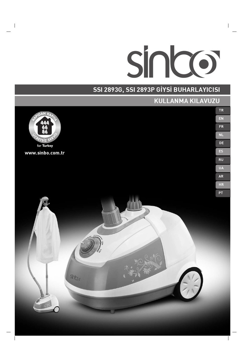 Sinbo SSI 2893G instruction manual
