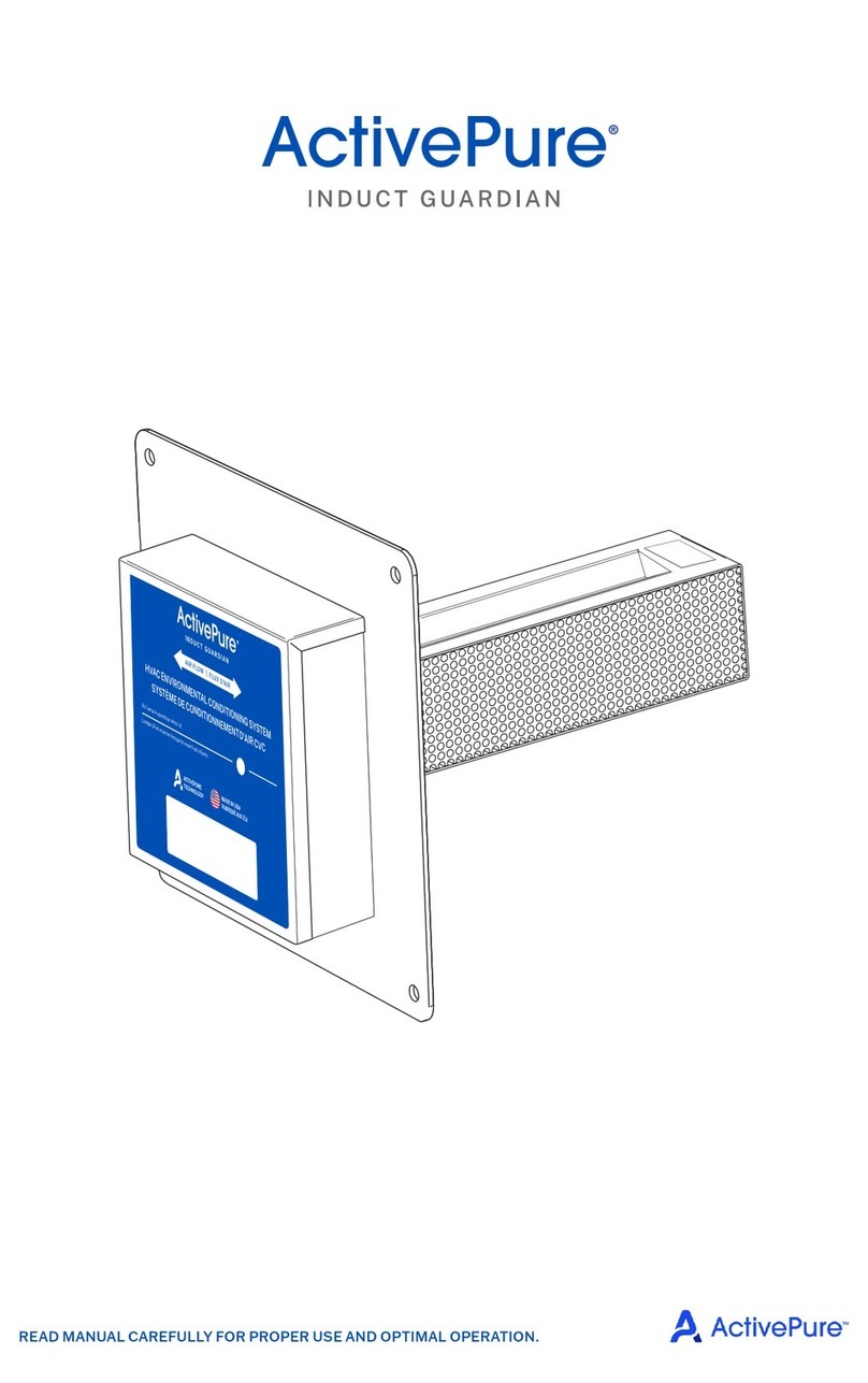 ActivePure Induct Guardian User manual