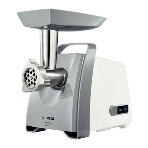 Bosch MFW4 Series instruction manual