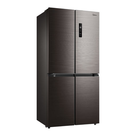 Midea MDRF632FG Series User manual