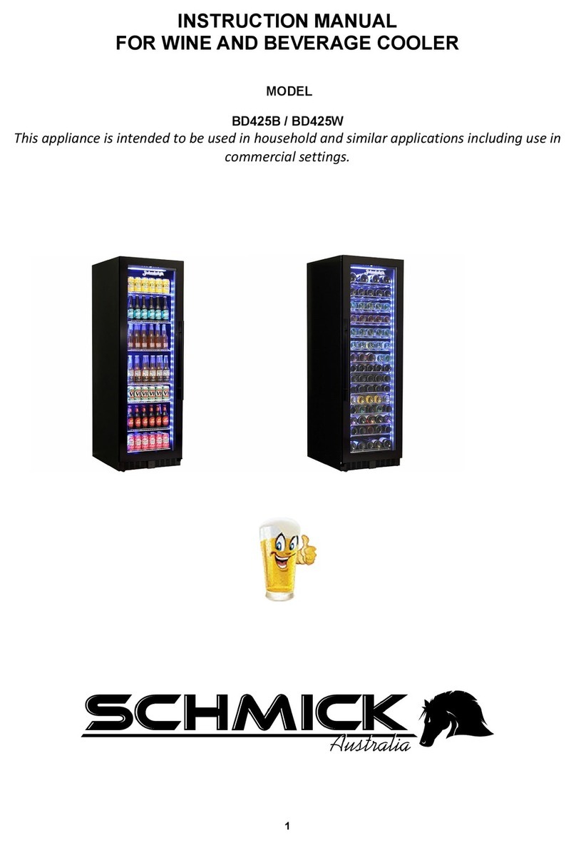 Schmick BD425B instruction manual